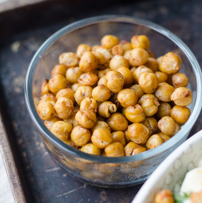 chickpeas in a bowl